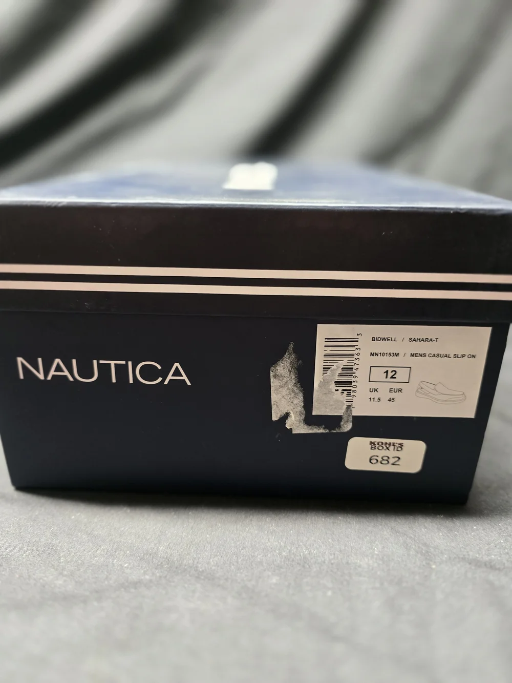 Nautica Bidwell Men's Slip-On Loafers Size 12 Tan Sahara-T MN10153M New in Box